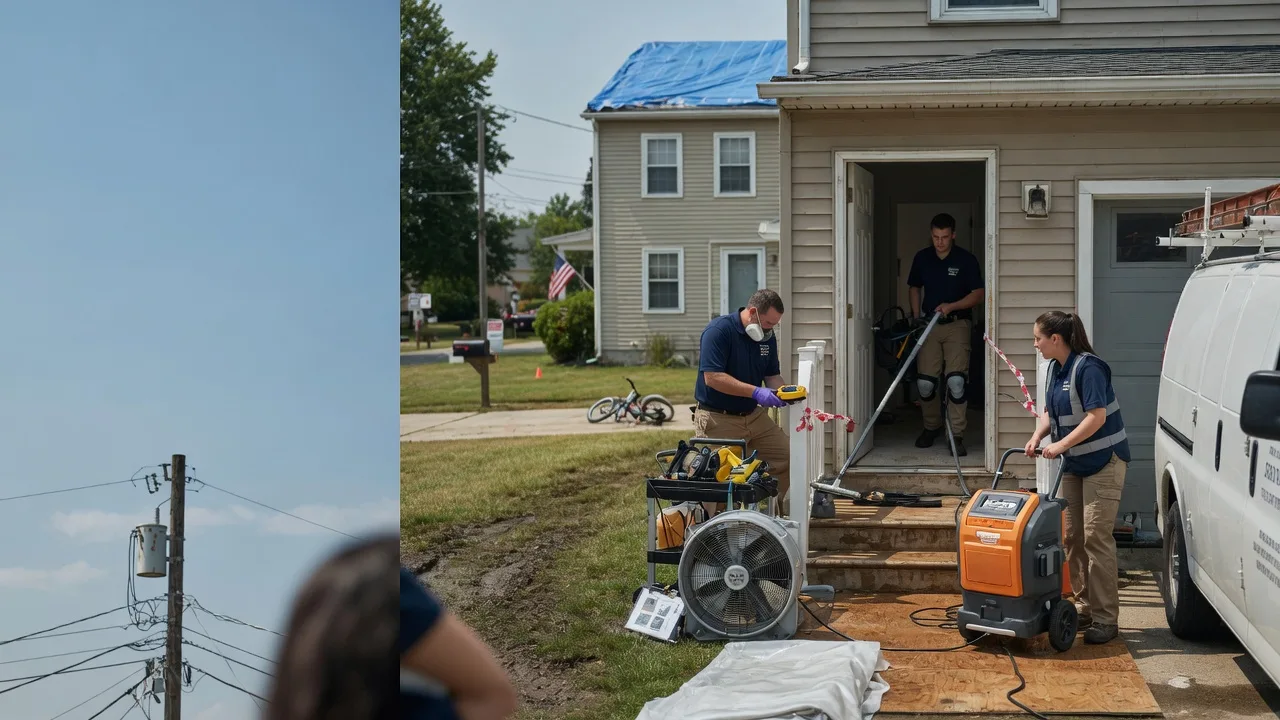 Water Damage Repair in Wells, VT near me